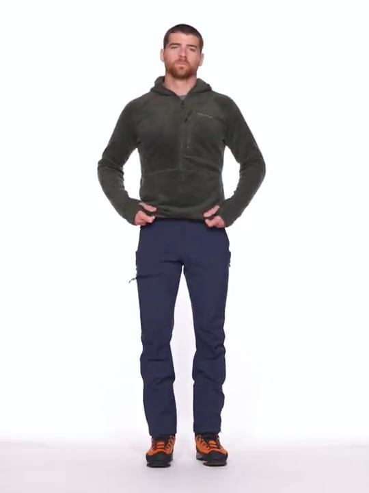 opplanet marmot orsa polartec wool hoody mens video