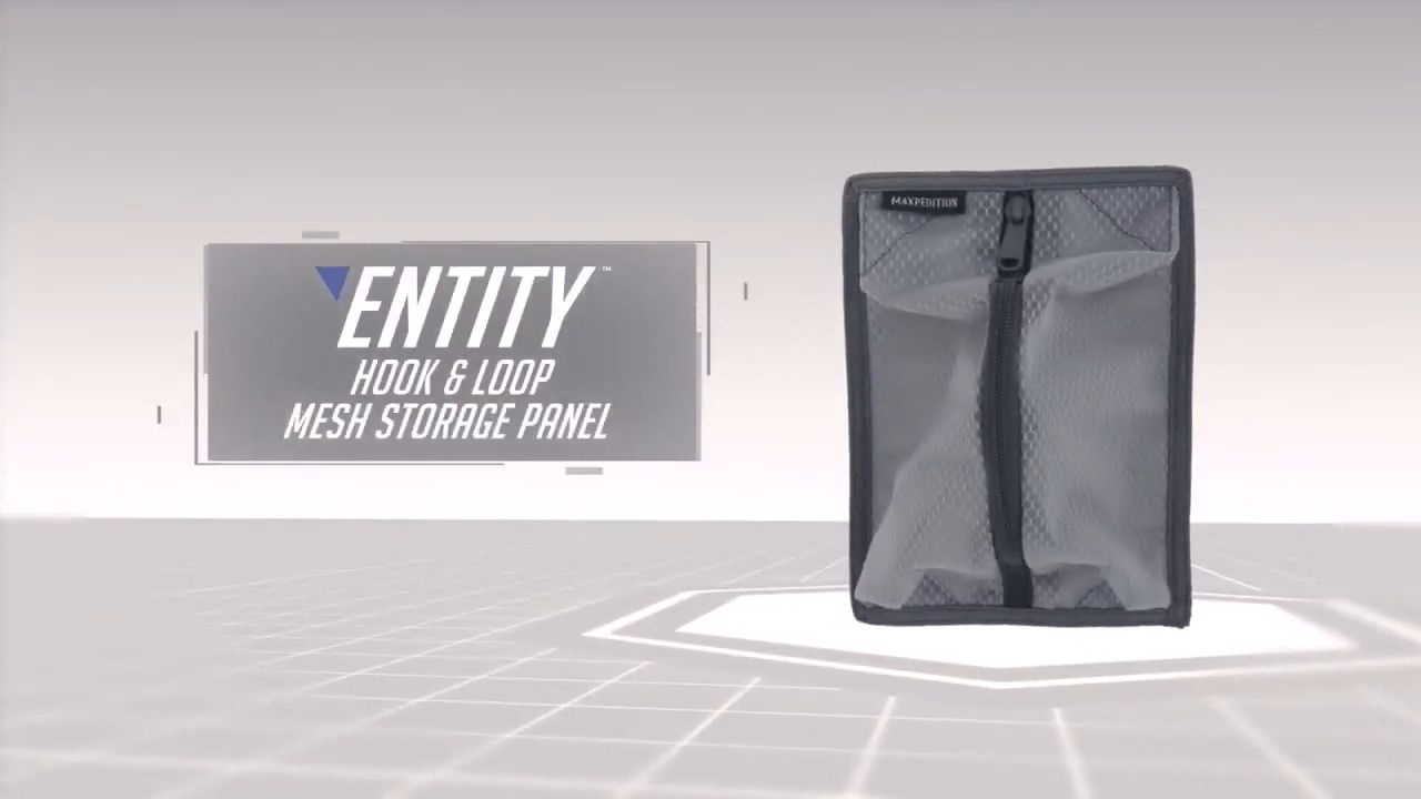 opplanet maxpedition entity hook and loop mesh storage panel video
