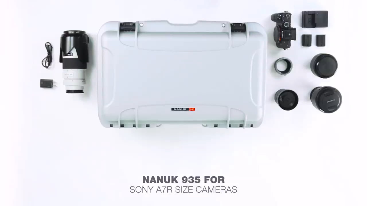 opplanet nanuk 935 sony a7r style camera video