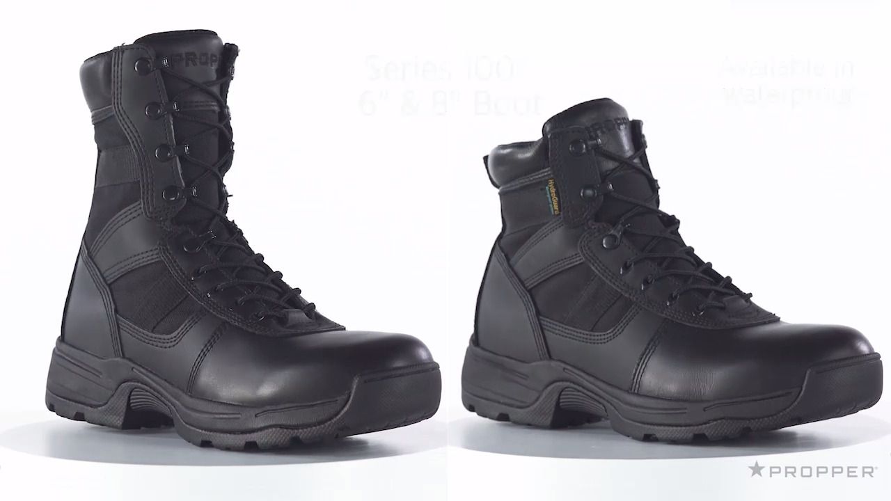 opplanet propper series 100 boot black video