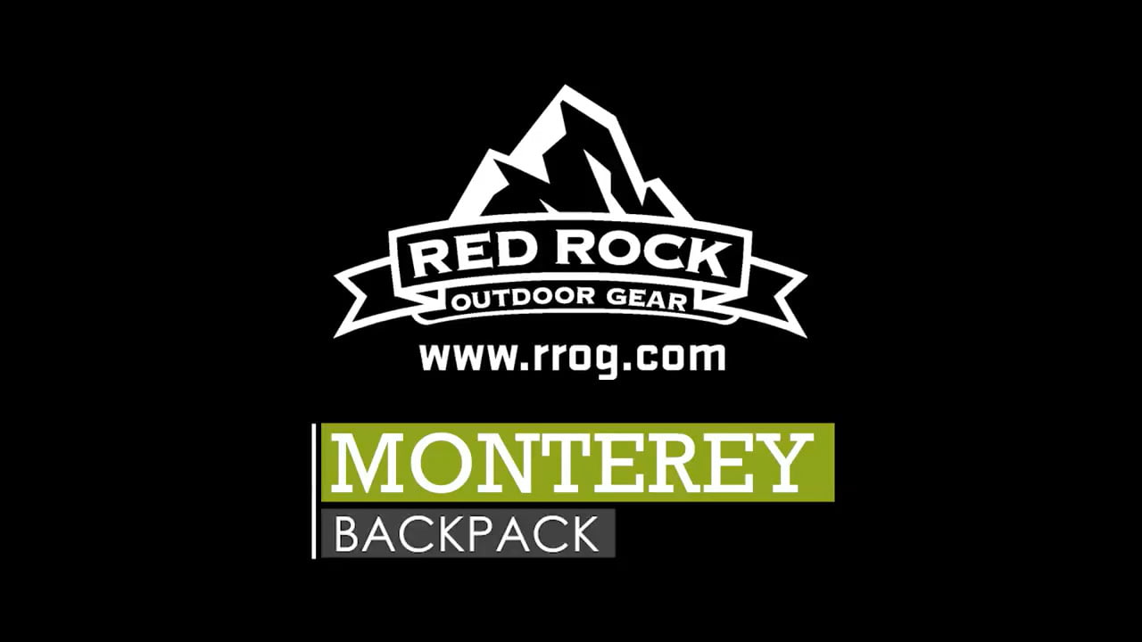 opplanet red rock outdoor gear monterey backpack video