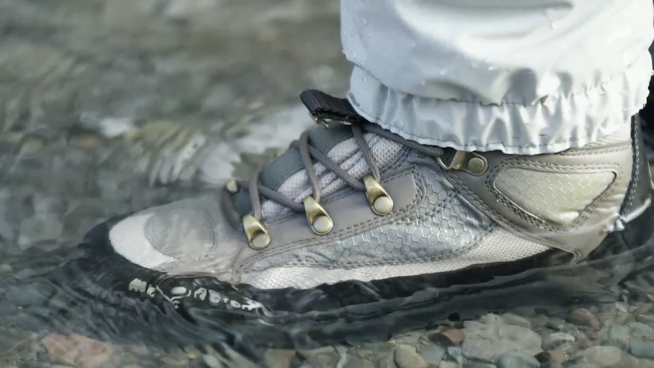 opplanet redington willow river wading boot video