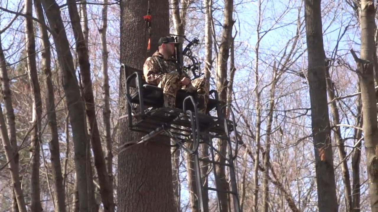 opplanet rivers edge treestands lockdown pv video