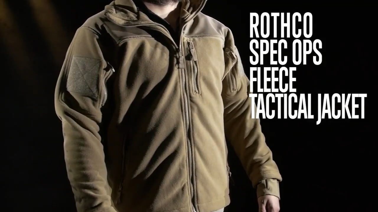 opplanet rothco product breakdown special ops tactical fleece jacket video