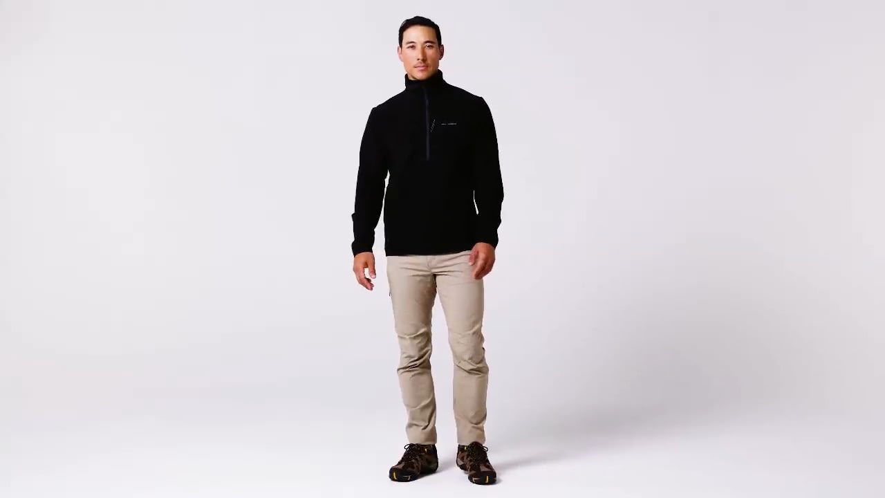 opplanet royal robbins mens venturelayer fleece 1 4 zip pullover video