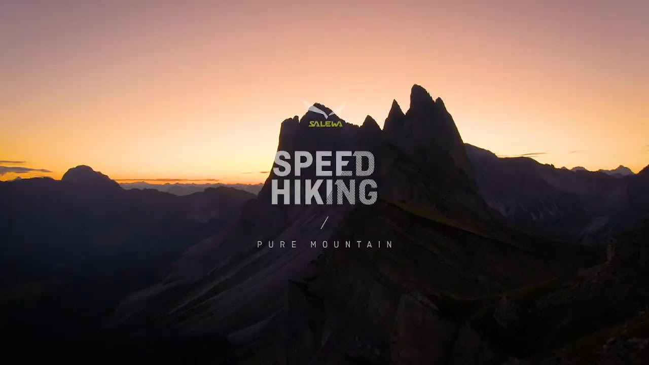 opplanet salewa speed hiking val gardena golomites video