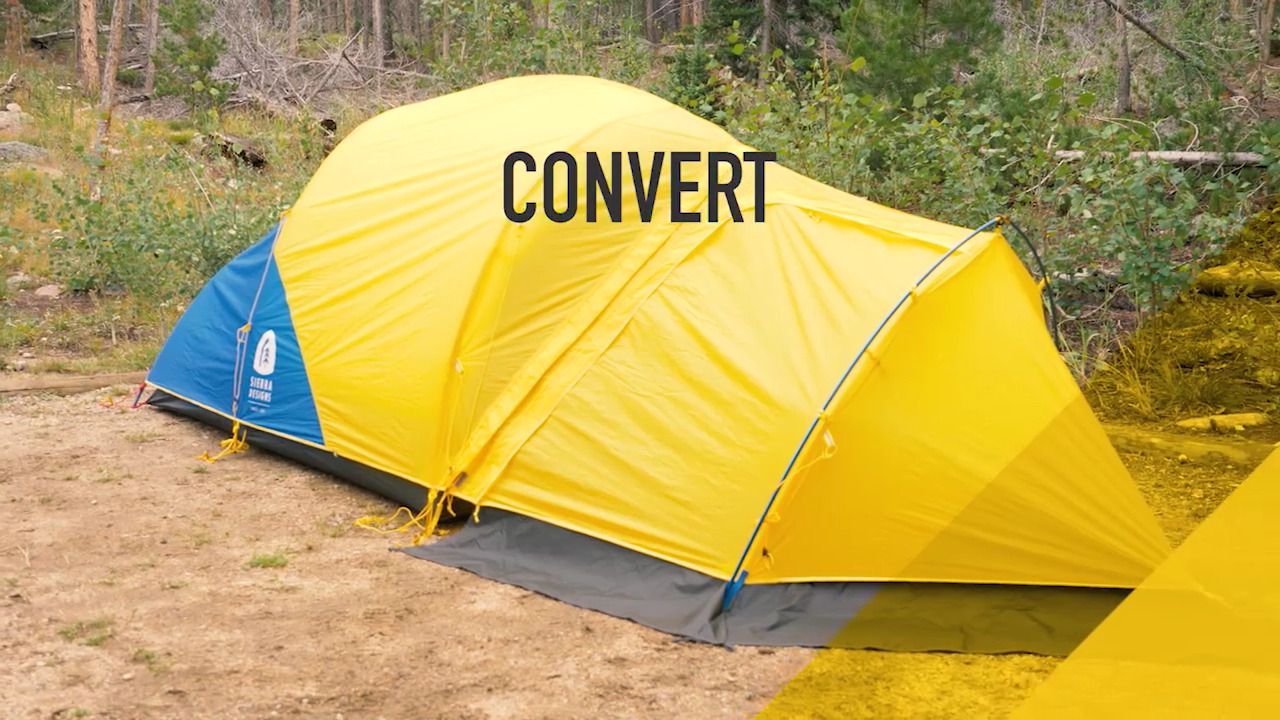 opplanet sierra designs convert tent video