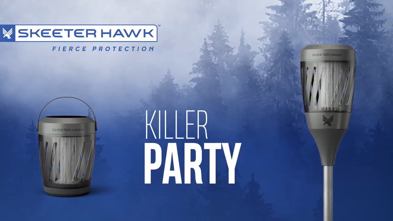 opplanet skeeter hawk solar zapper lantern and torch video