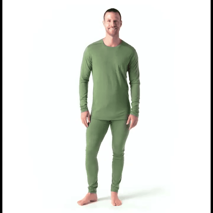 opplanet smartwool classic all season merino base layer crew mens video