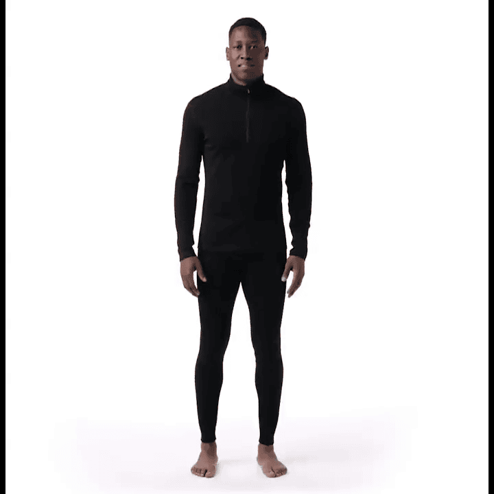 opplanet smartwool classic thermal merino base layer 1 4 zip mens video