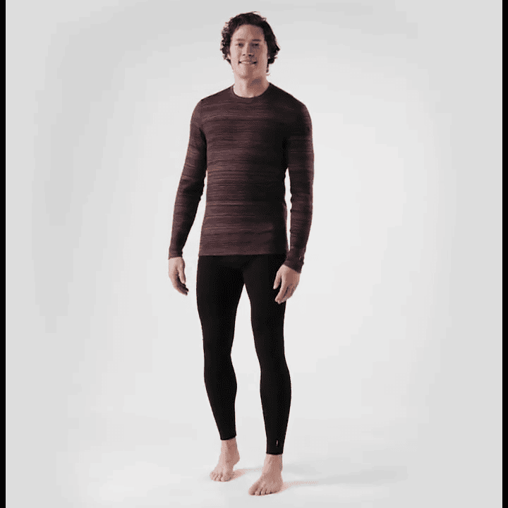 opplanet smartwool classic thermal merino base layer crew mens video