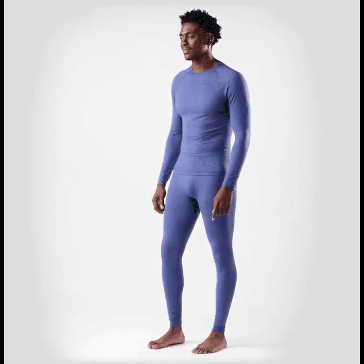 opplanet smartwool intraknit all season merino base layer crew mens video