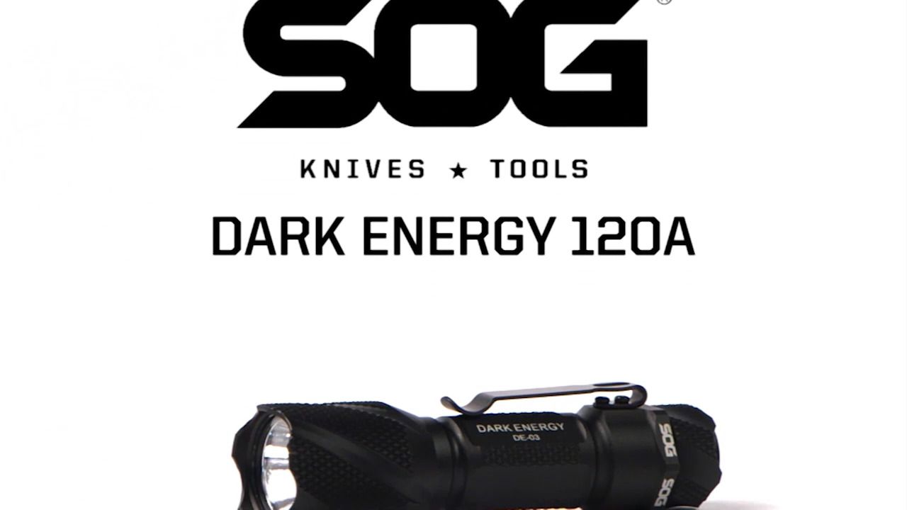 opplanet sog darkenergy 120 a led flashlight with belt clip video