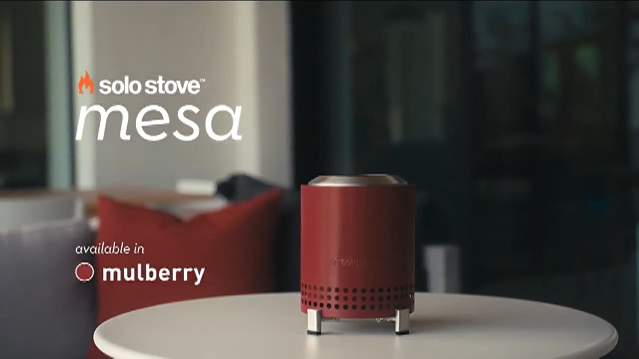 opplanet solo stove mesa tabletop fire pit video