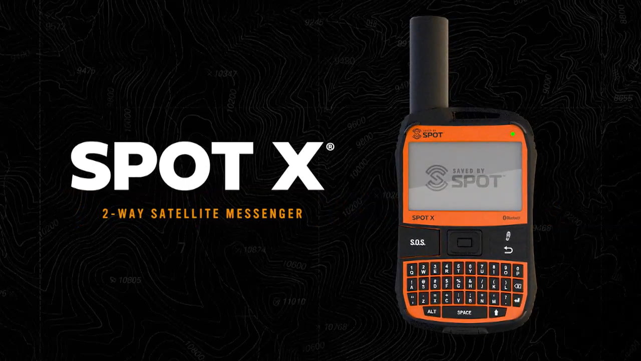 opplanet spot x satellite messenger video