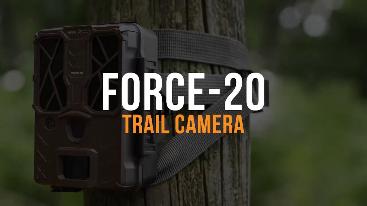 opplanet spypoint force 20 ultra compact 20 mp trail camera video