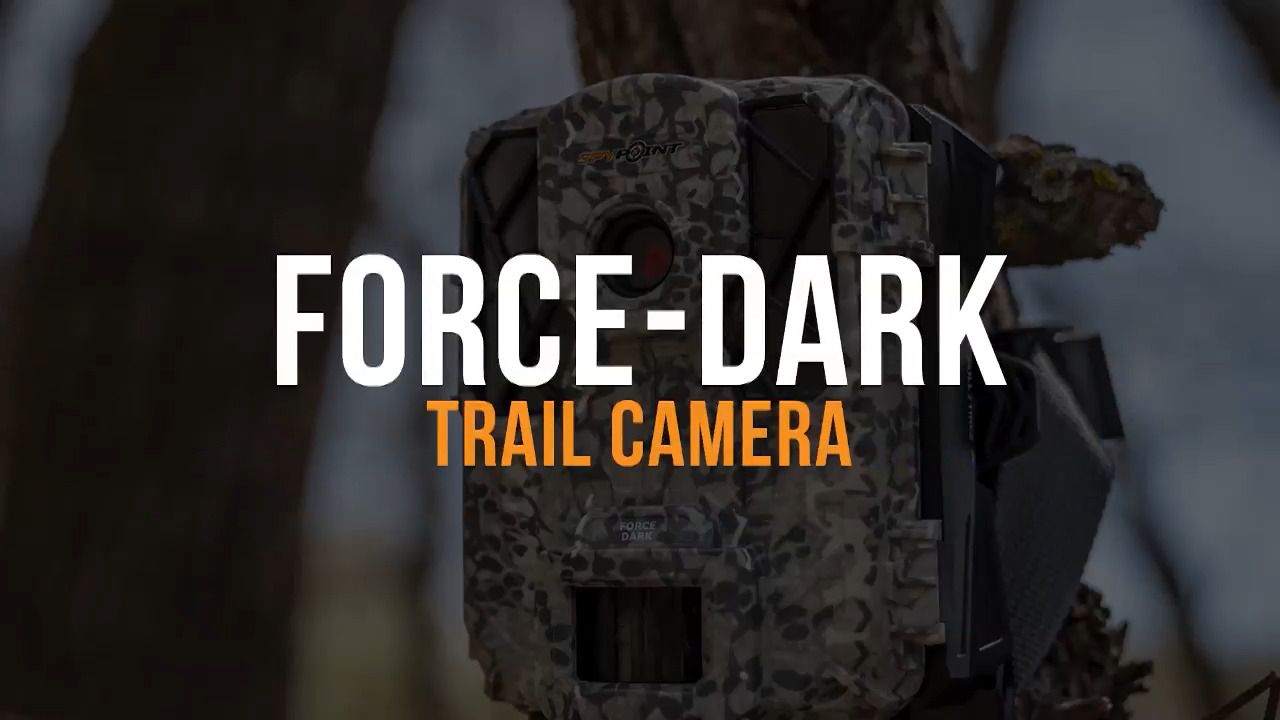opplanet spypoint force dark ultra compact 12 mp trail camera video
