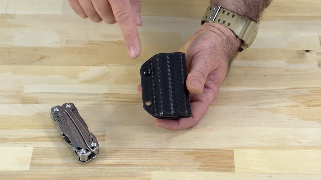 opplanet statgear kydex sheath for leatherman skeletool video