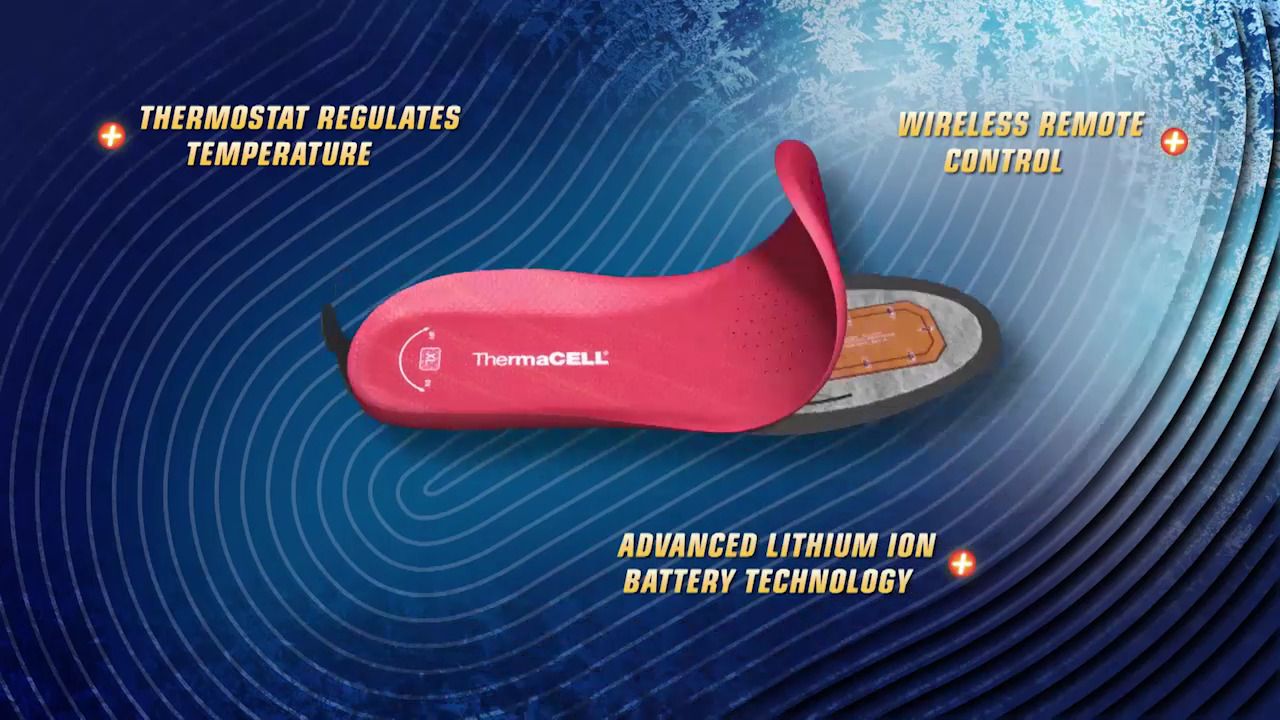 opplanet thermacell heated insole 30 hunting digital signage video