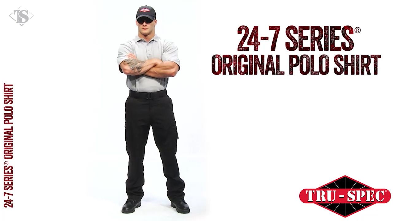 opplanet tru spec 24 7 series mens original polo video