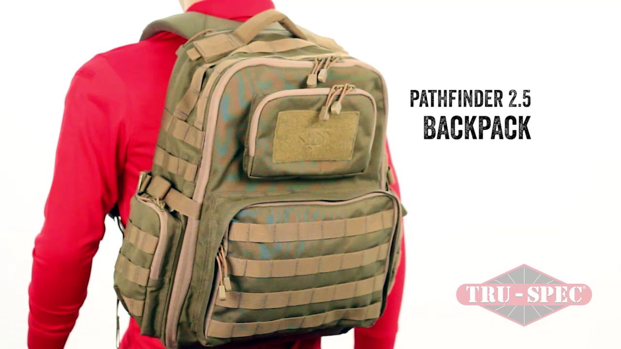 opplanet tru spec pathfinder 2 5 backpack video