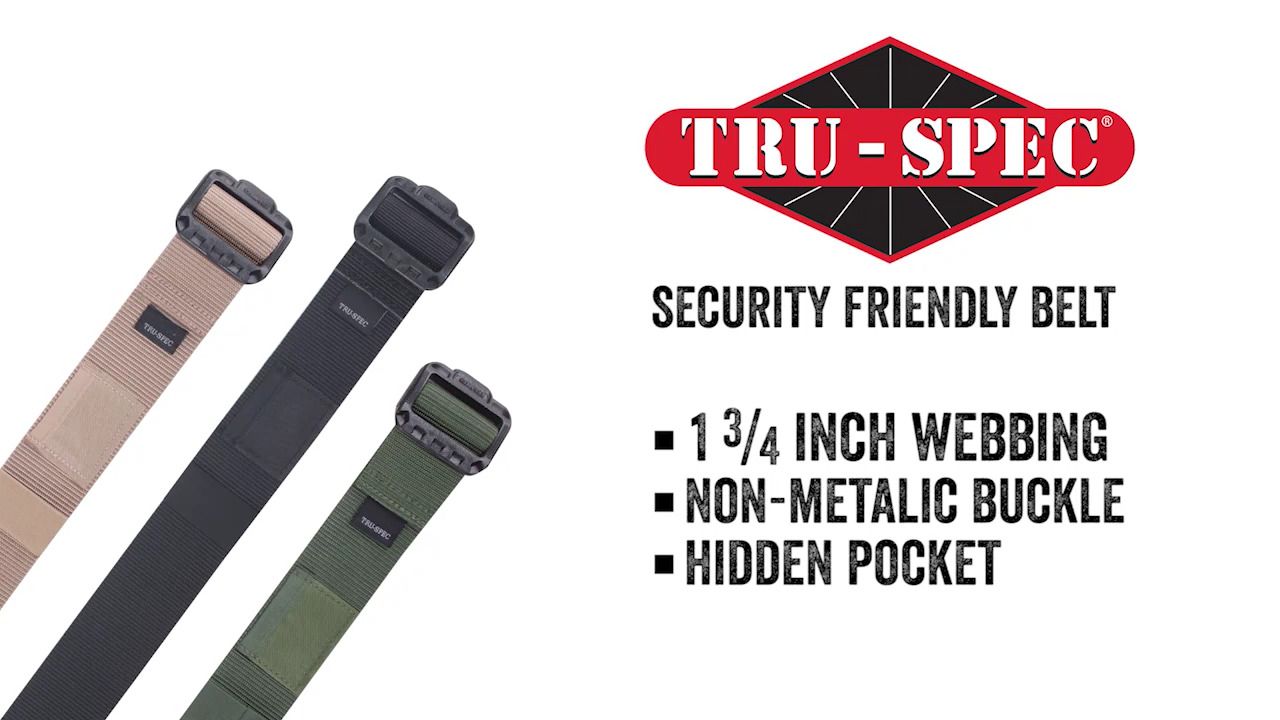 opplanet tru spec security friendly belt video