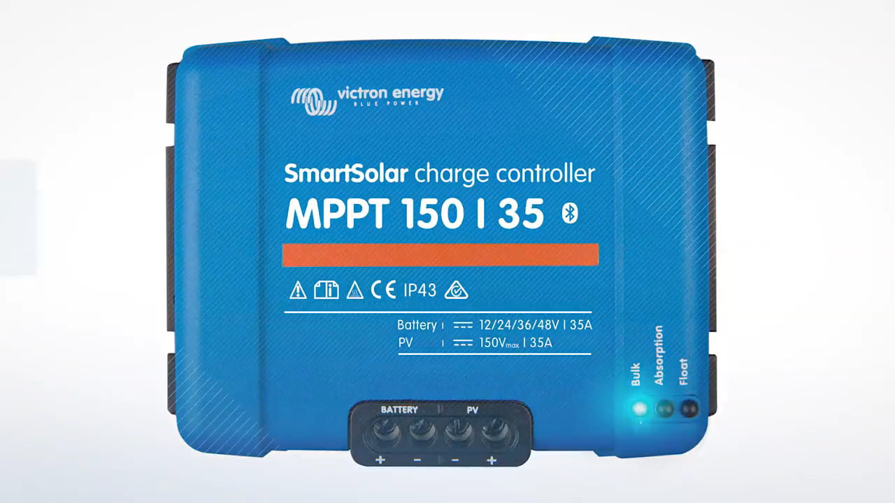 opplanet victron energy change mppt settings using bluetooth video