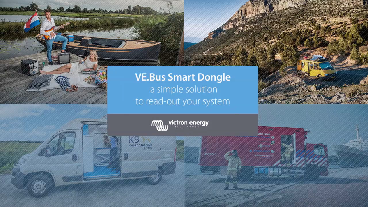 opplanet victron energy ve bus smart dongle video