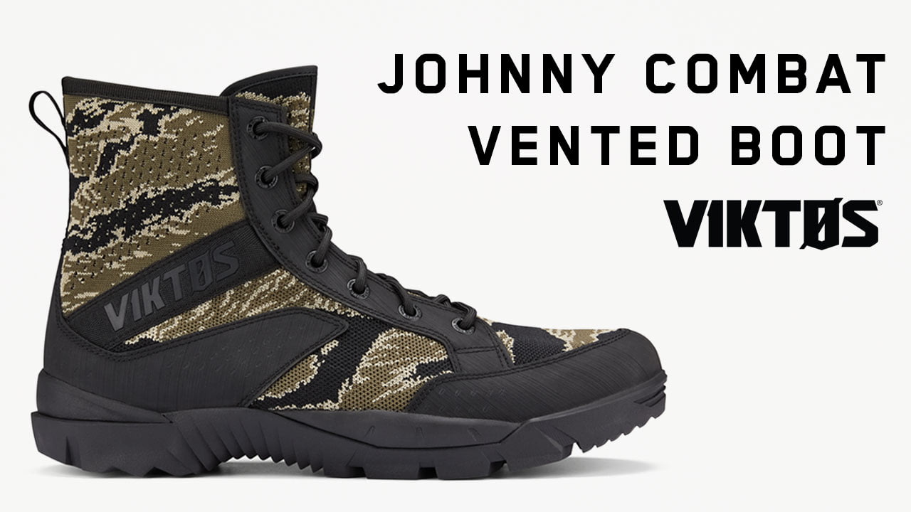 opplanet viktos johnny combat vented tiger stripe boots video